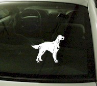  CRT746 Gordon Setter Dog Cartoon Decal