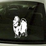 CRT750 Keesond Dog Cartoon Decal