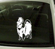  CRT750 Keesond Dog Cartoon Decal