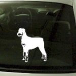 CRT760 Rottweiler Dog Cartoon Decal