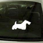 CRT761 Scottish Terrier Dog Cartoon Decal