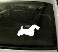  CRT761 Scottish Terrier Dog Cartoon Decal