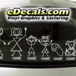 CRT770 sTiCk FiGuRe FaMiLy CaRtOoN DeCaL