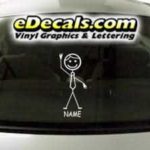 CRT771 sTiCk FiGuRe DaD CaRtOoN DeCaL