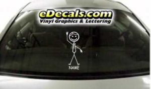 CRT771 sTiCk FiGuRe DaD CaRtOoN DeCaL