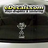  CRT774 sTiCk FiGuRe DaUgHtEr CaRtOoN DeCaL