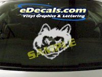  CRT844 Tiger Animal Cartoon Decal