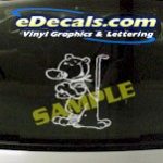 CRT847 Mascot Animal Cartoon Decal