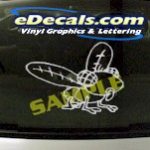 CRT853 Insect Fly Animal Cartoon Decal