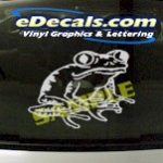 CRT858 Frog Animal Cartoon Decal
