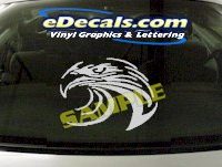  CRT865 Eagle Animal Cartoon Decal