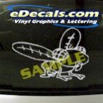 CRT869 Insect Animal Cartoon Decal