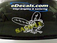  CRT869 Insect Animal Cartoon Decal