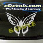 CRT888 Butterfly Animal Cartoon Decal