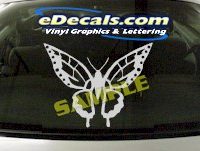  CRT888 Butterfly Animal Cartoon Decal