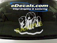  CRT890 Polar Bears Animal Cartoon Decal