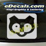 CRT892 Panda Animal Cartoon Decal