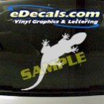 CRT903 Lizard Ghetgo Cartoon Decal