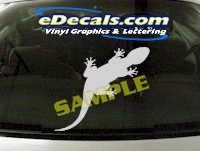  CRT903 Lizard Ghetgo Cartoon Decal