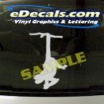 CRT906 Monkey Animal Cartoon Decal