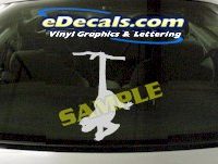 CRT906 Monkey Animal Cartoon Decal