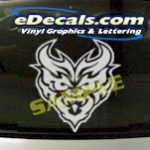 CRT917 Devil Cartoon Decal