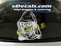  CRT918 Devil Cartoon Decal