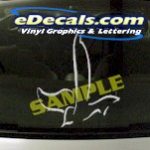 CRT930 Corn Stalk Cartoon Decal