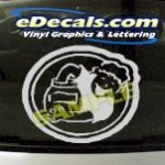 CRT938 Boy Cookie Jar Cartoon Decal