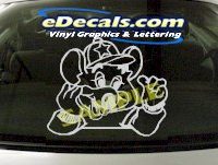  CRT939 Mascot Cartoon Decal