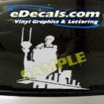 CRT947 Iron Worker Cartoon Decal
