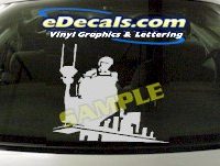  CRT947 Iron Worker Cartoon Decal