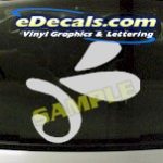 CRT959 Butterfly Cartoon Decal