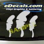 CRT961 Tribal Accent Decal