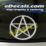 CRT970 PentaStar Devil Cartoon Decal