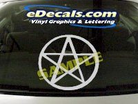  CRT970 PentaStar Devil Cartoon Decal