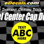 Wheel Center Cap Decal Stickers