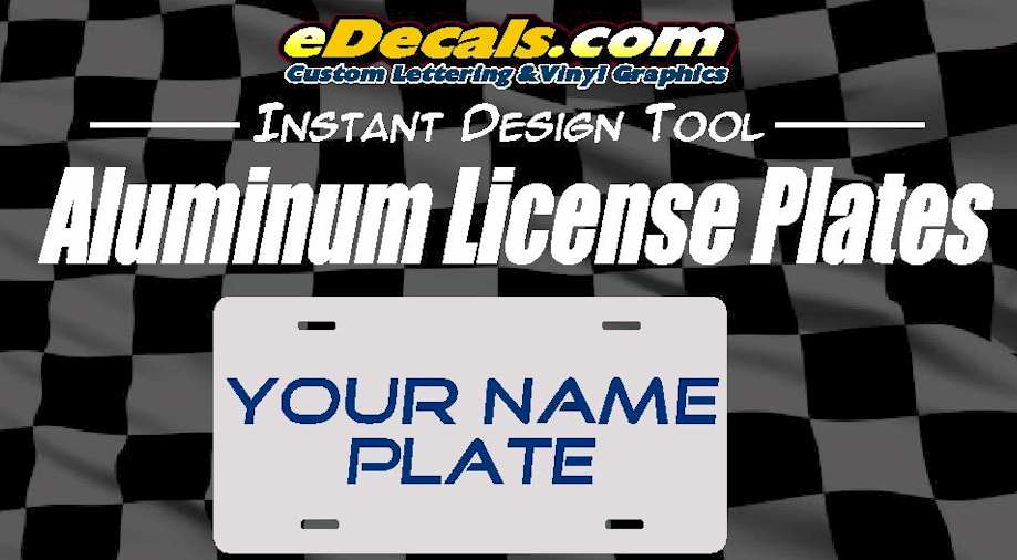 Personalized License Plates
