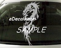  DRG112 Tribal Dragon Decal