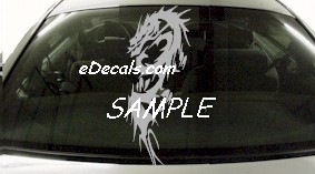 DRG112 Tribal Dragon Decal