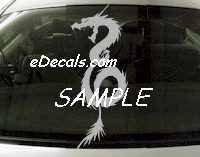 DRG113 Tribal Dragon Decal