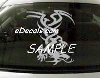  DRG114 Tribal Dragon Decal