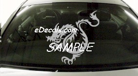 DRG115 Tribal Dragon Decal