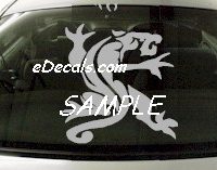  DRG116 Tribal Dragon Decal