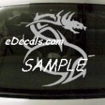 DRG118 Tribal Dragon Decal