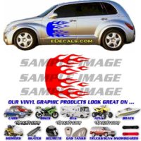  FLM243 Flame Decal
