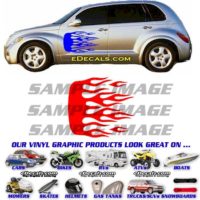  FLM247 Flame Decal