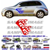  FLM248 Flame Decal