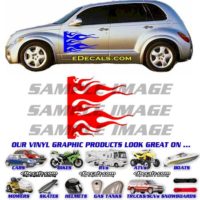  FLM249 Flame Decal