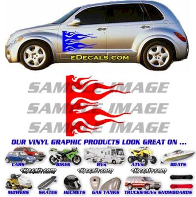 FLM249 Flame Decal